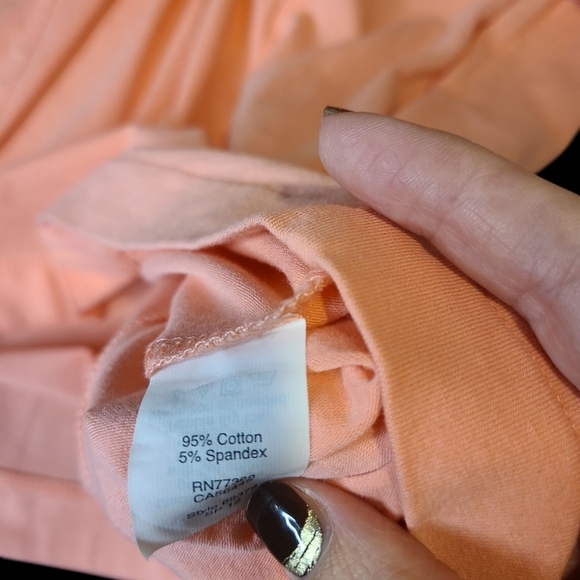 J. Crew Light Coral Short Sleeve Dress Size Medium - Picture 4 of 4